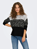 ONLJADE ANIMAL LS O-NECK CC KNT