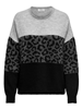 ONLJADE ANIMAL LS O-NECK CC KNT