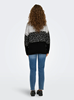 ONLJADE ANIMAL LS O-NECK CC KNT