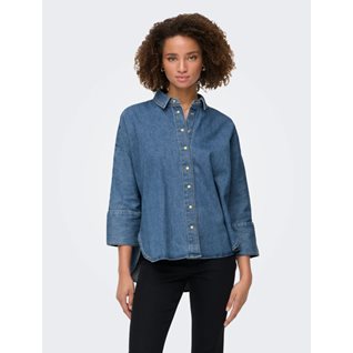 ONLGRACE-ELLI 3/4 SL DNM SHIRT AKM