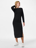 PCJINA LS BOATNECK MIDI DRESS JRS PWP BC