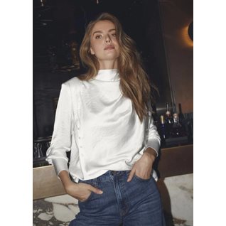 HelenCC Button Blouse