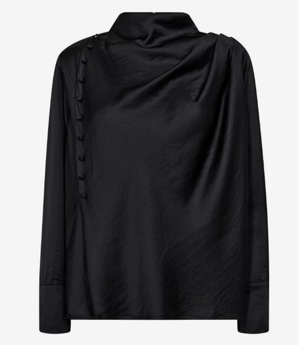 HelenCC Button Blouse