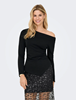 JDYCATIE L/S ASSYMETRIC TOP JRS