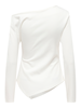 JDYCATIE L/S ASSYMETRIC TOP JRS