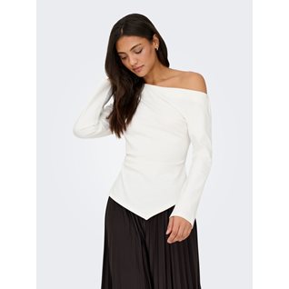 JDYCATIE L/S ASSYMETRIC TOP JRS