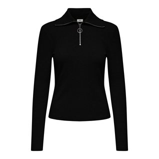 JDYEFFI L/S HALF ZIP TOP JRS