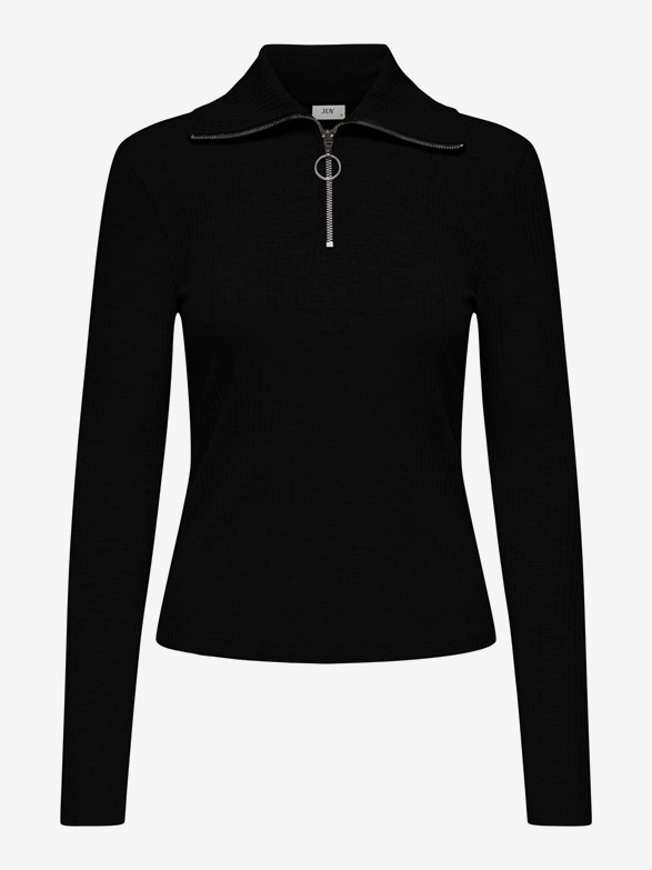 JDYEFFI L/S HALF ZIP TOP JRS