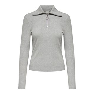 JDYEFFI L/S HALF ZIP TOP JRS