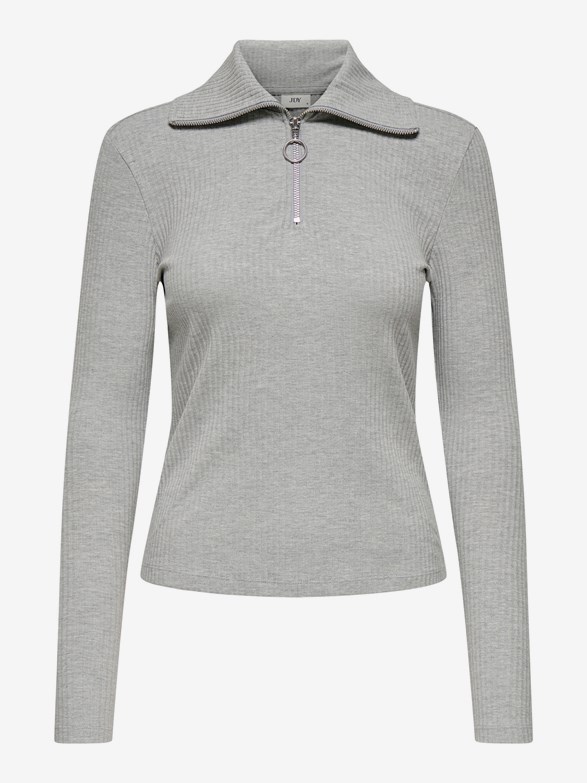 JDYEFFI L/S HALF ZIP TOP JRS