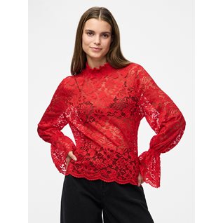 PCMAITA LS LACE TOP WVN