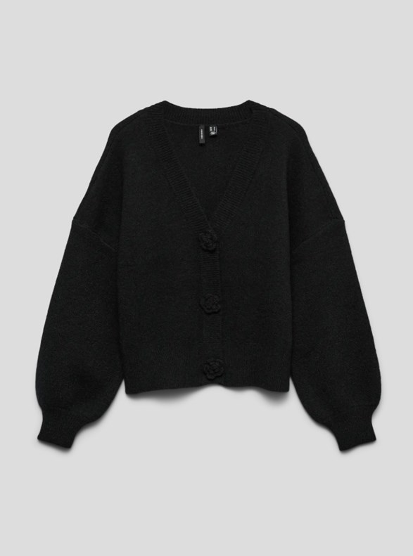 VMCARRIE LS ROSE KNIT CARDIGAN EXP