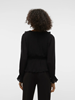 VMDORA L/S FRILL PLEAT TOP WVN EXP