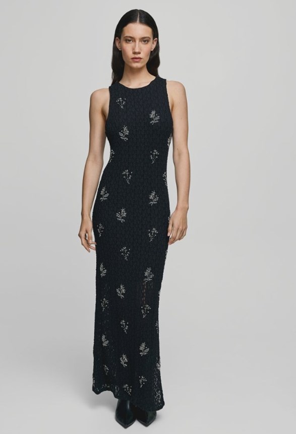 MSCHAudrey SL Dress EMB