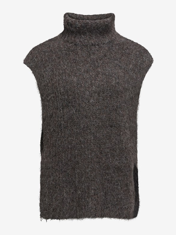 OBJSAGGIA S/L RE KNIT VEST E DIV