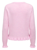 JDYLETTY L/S ON FRILL CARDIGAN KNT NOOS