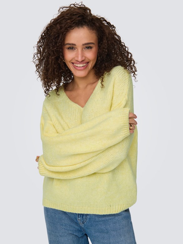 JDYDINEA L/S REVERSIBLE PULLOV. KNT NOOS