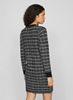 VIAUDREY CHECK L/S KNIT DRESS/KA