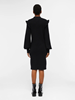OBJMALENA L/S RUFFLE KNIT DRESS NOOS