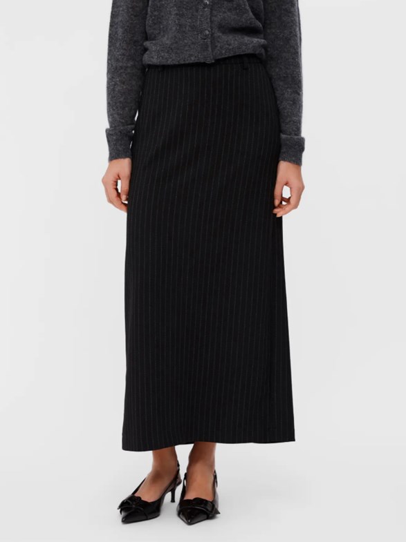 OBJLISA MW LONG SKIRT AOP NOOS