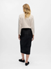 OBJNAYA COATED MW SKIRT NOOS