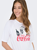 ONLCOCA COLA XMAS S/S TOP JRS