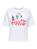 ONLCOCA COLA XMAS S/S TOP JRS