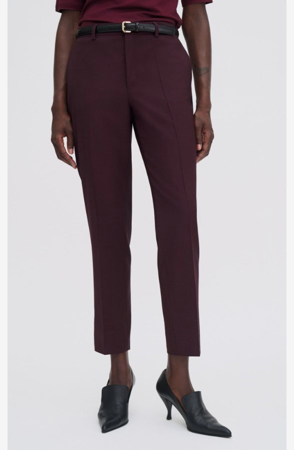 Emma Cropped Cool Wool Trouser