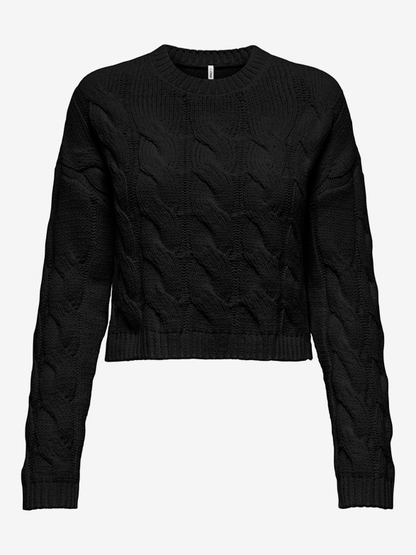 ONLELLY LIFE LS CABEL O-NECK CC KNT