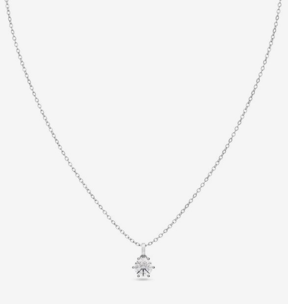 Crown Necklace Steel