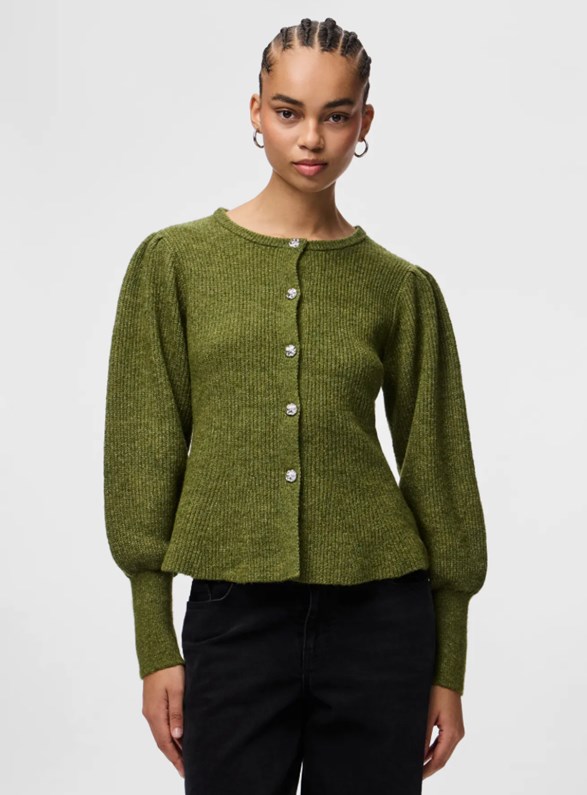 PCANNIE LS KNIT CARDIGAN D2D