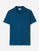 Stretch Cotton Polo T-Shirt