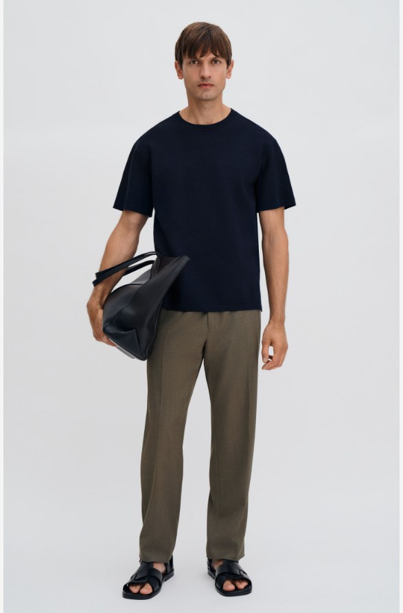 Relaxed Wool Trousers