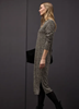 Jersey Turtle Neck Dress_AOP