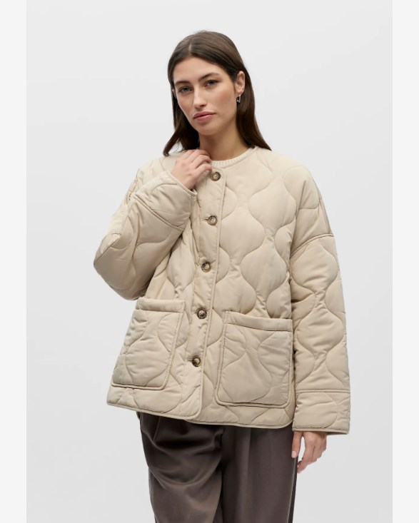 OBJALLIE LS LO QUILTED JACKET NOOS