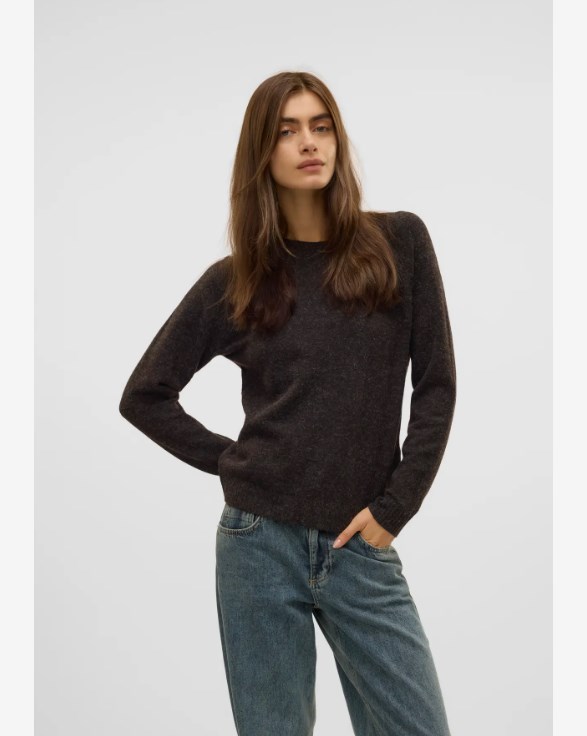 VMDOFFY LS O-NECK BLOUSE GA NOOS