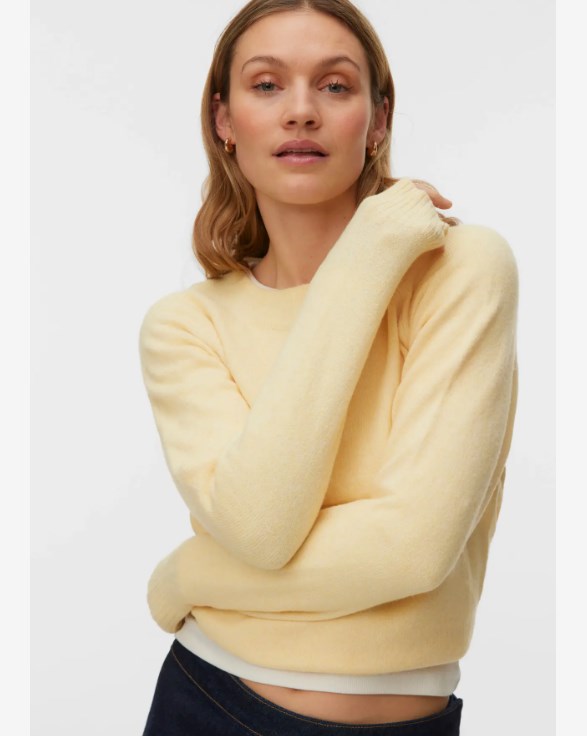 VMDOFFY LS O-NECK BLOUSE GA NOOS