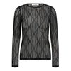 MarcyCC Mesh O-blouse