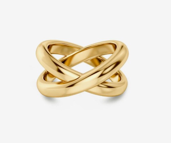 Alexa Ring L Gold