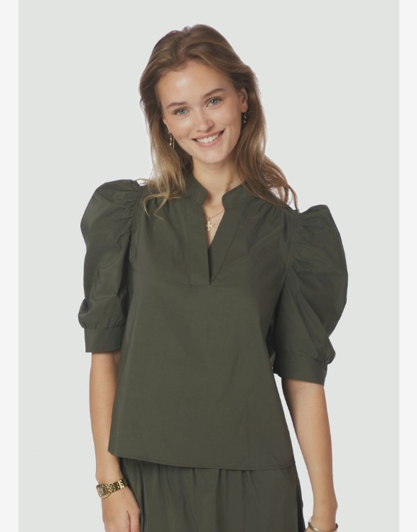 Roella Poplin Blouse
