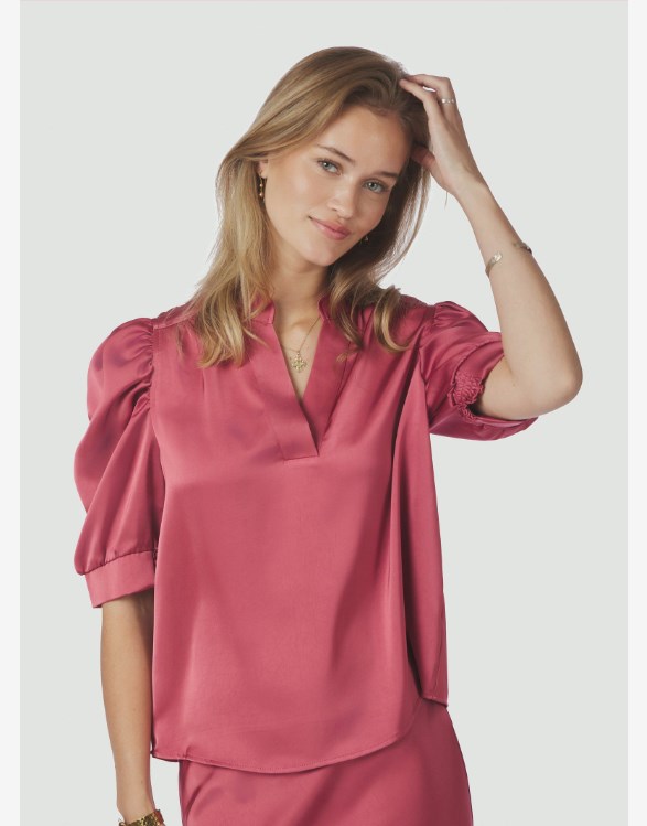 Roella Heavy Sateen Blouse