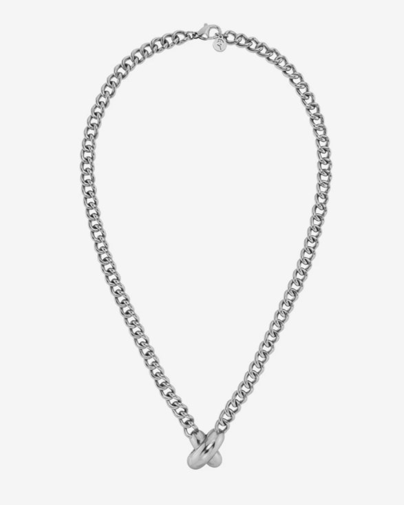 Alexa Necklace L Steel