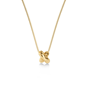 Alexa Necklace S Gold