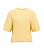 OBJFLO S/S RE KNIT PULLOVER NOOS