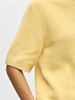 OBJFLO S/S RE KNIT PULLOVER NOOS