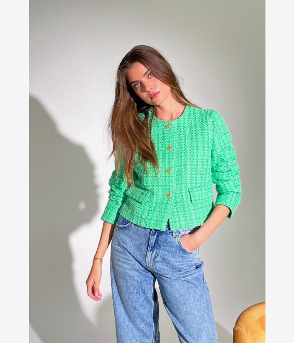 CalvinCC Boucle Jacket