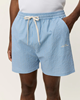 Stan Stripe Seersucker Swim Shorts