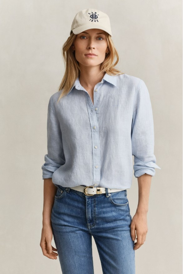 REG LINEN LS SHIRT