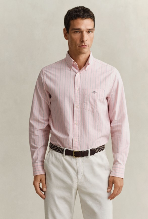 REG CLASSIC OXFORD STRIPE SHIRT