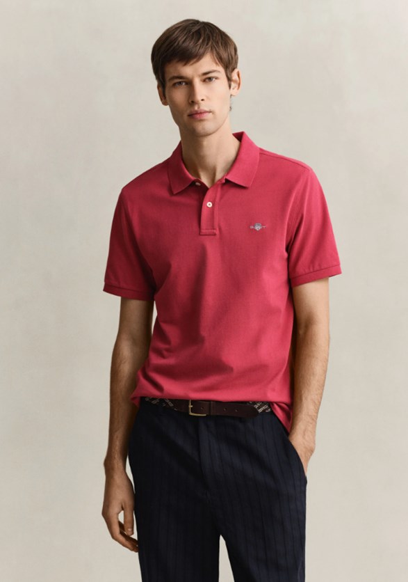 REG SHIELD SS PIQUE POLO